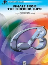 Firebird Suite-Finale Concert Band sheet music cover Thumbnail